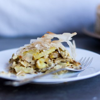 Artichoke and Saffron Pie