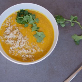 Carrot Tahini Soup