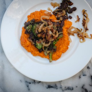 Carrot and Black Bean Bowls